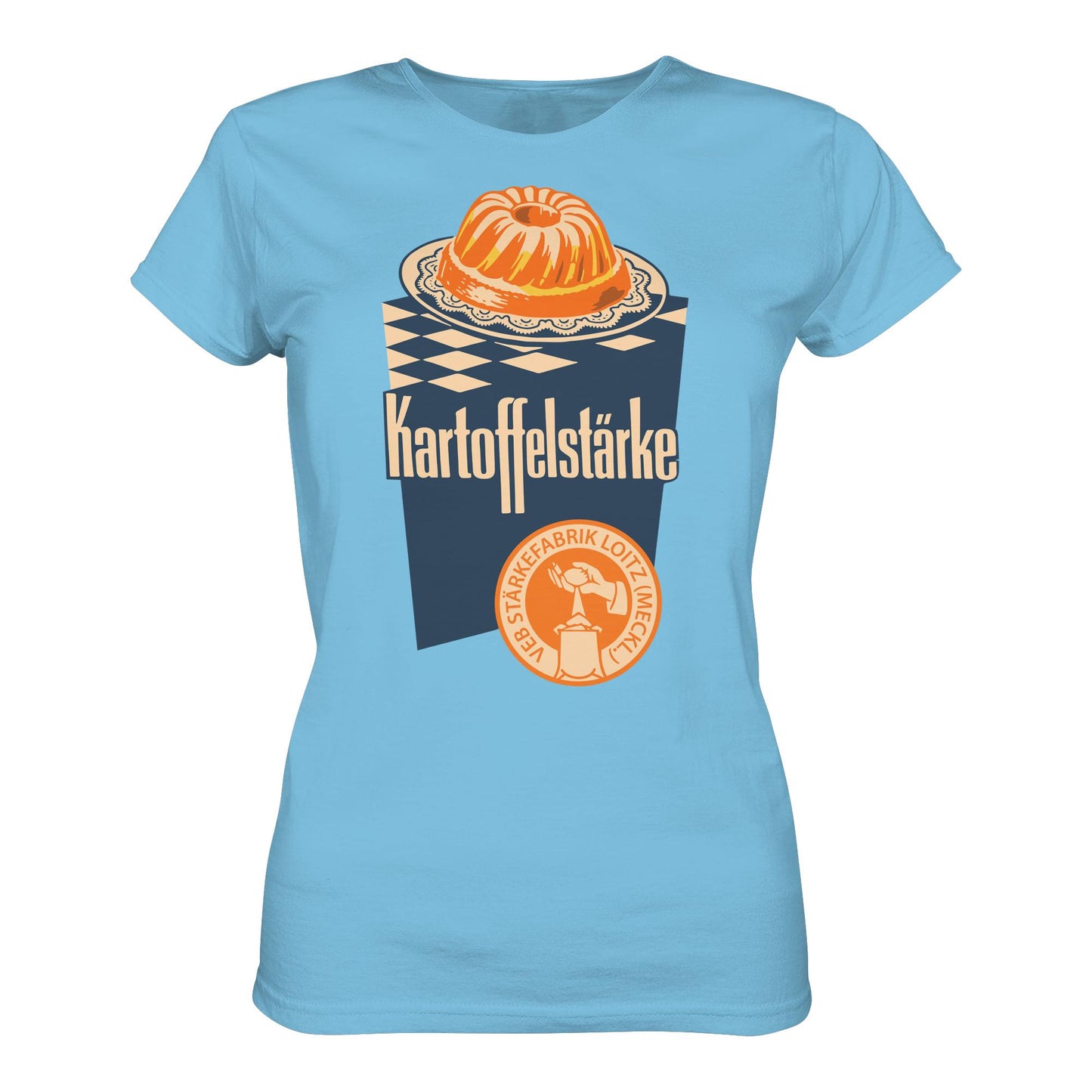 DDR Ostalgie Shirt Mädels • VEB KARTOFFELSTÄRKE - VEB STÄRKEFABRIK LOITZ