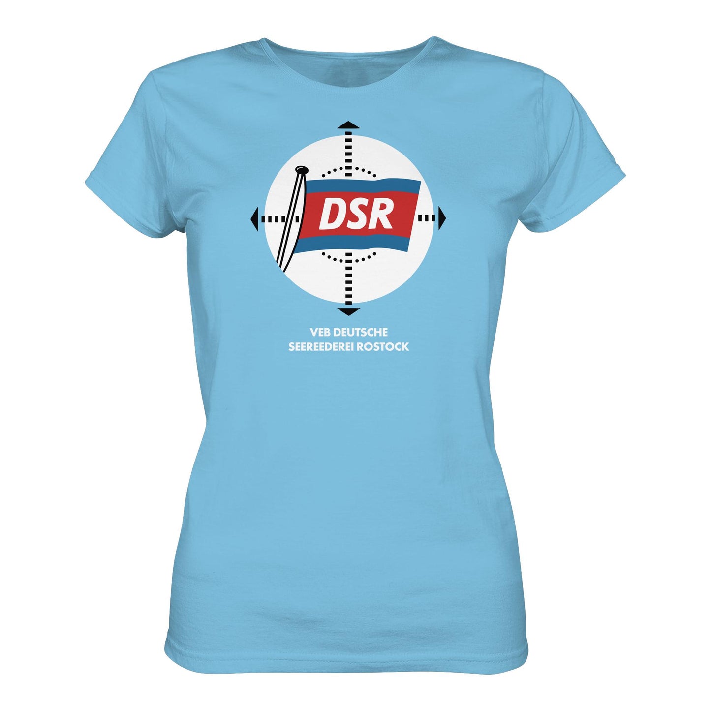 DDR Ostalgie Shirt Mädels • DSR - VEB DEUTSCHE SEEREEDEREI ROSTOCK
