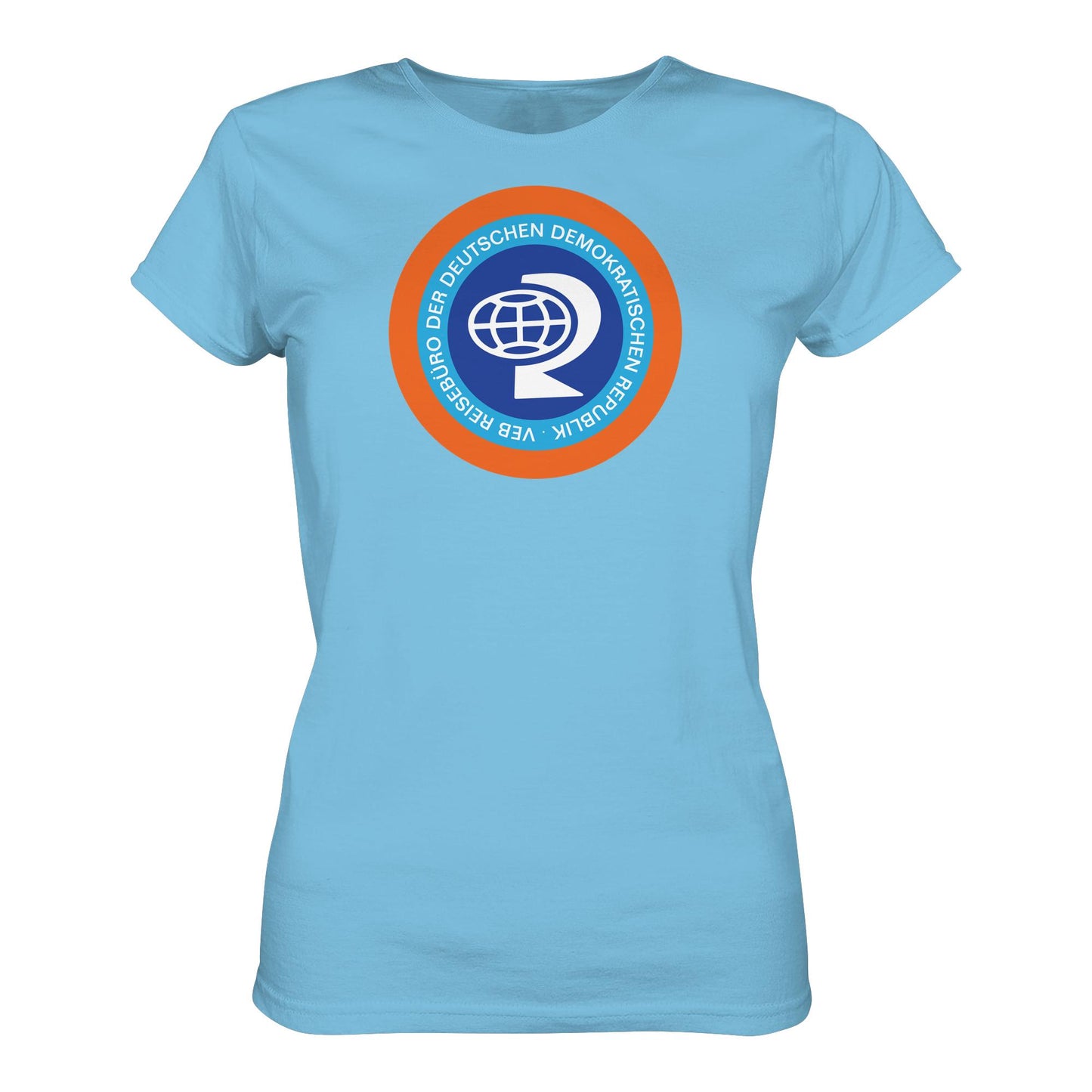 DDR Ostalgie Shirt Mädels • VEB REISEBÜRO DER DDR