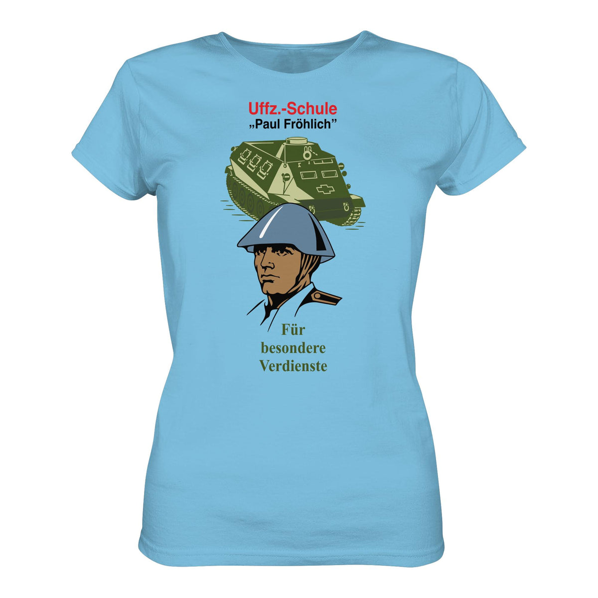 NVA - UNTEROFFIZIERSCHULE PAUL FRÖHLICH | DDR Ostalgie Shirt Mädels