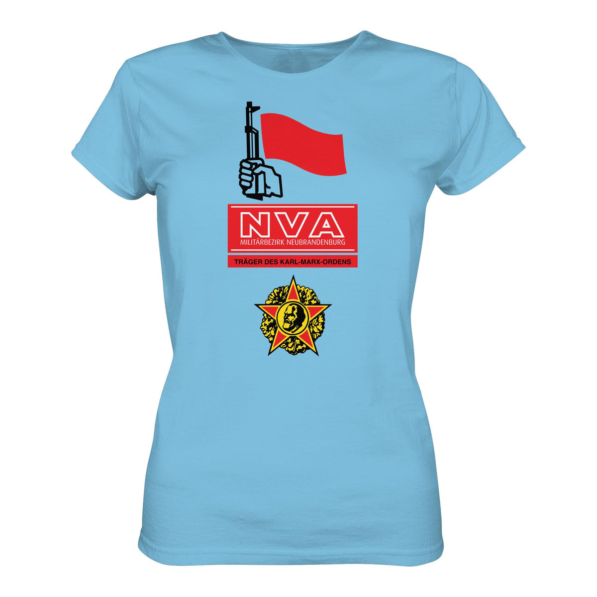 DDR Ostalgie Shirt Mädels • NVA - MILITÄRBEZIRK NEUBRANDENBURG