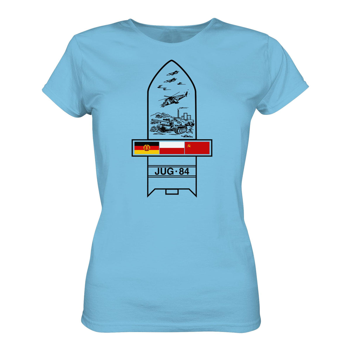 JUG-84 MANÖVER - SOWJETUNION, POLEN, DDR • DDR Ostalgie Shirt Mädels