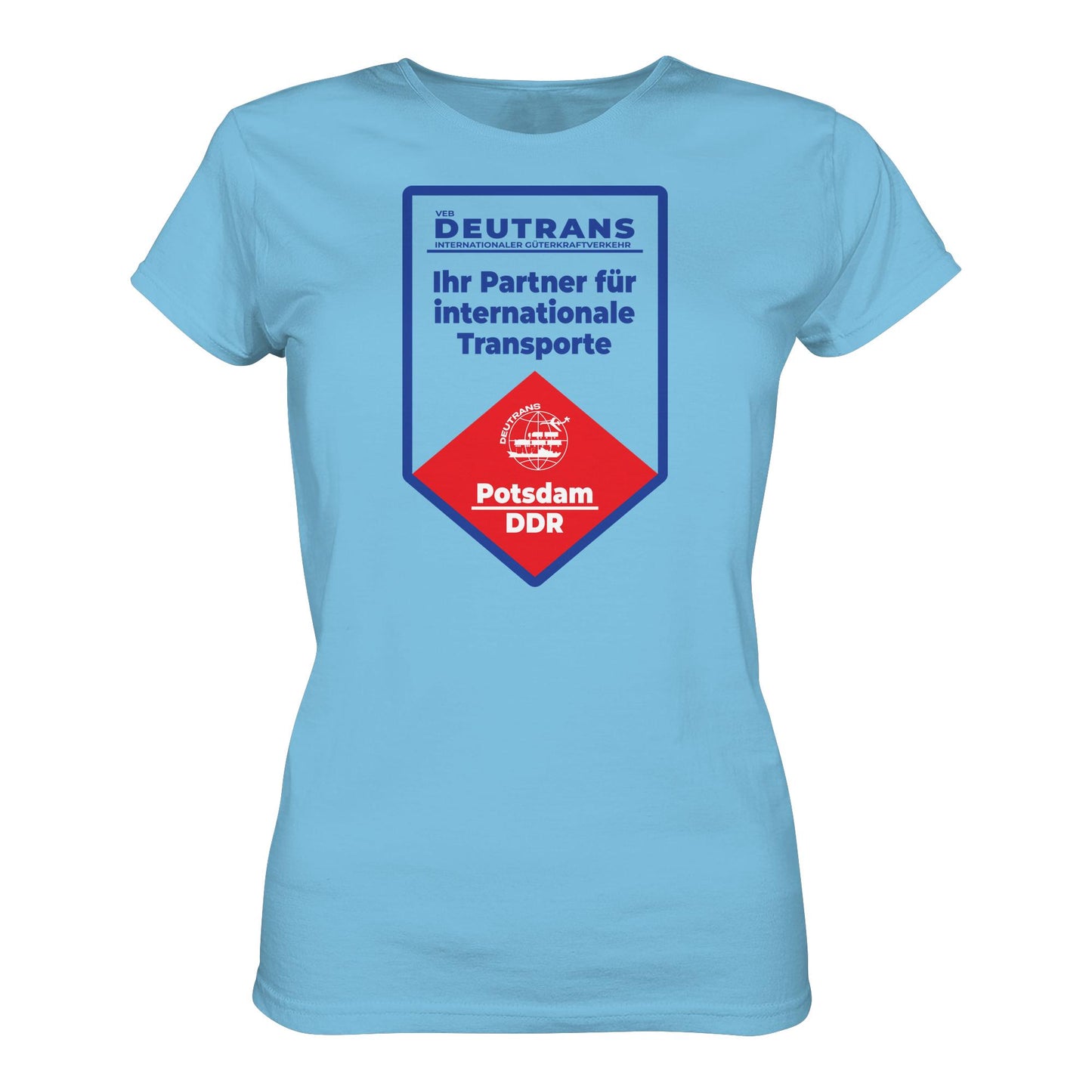 DDR Ostalgie Shirt Mädels • VEB DEUTRANS - POTSDAM