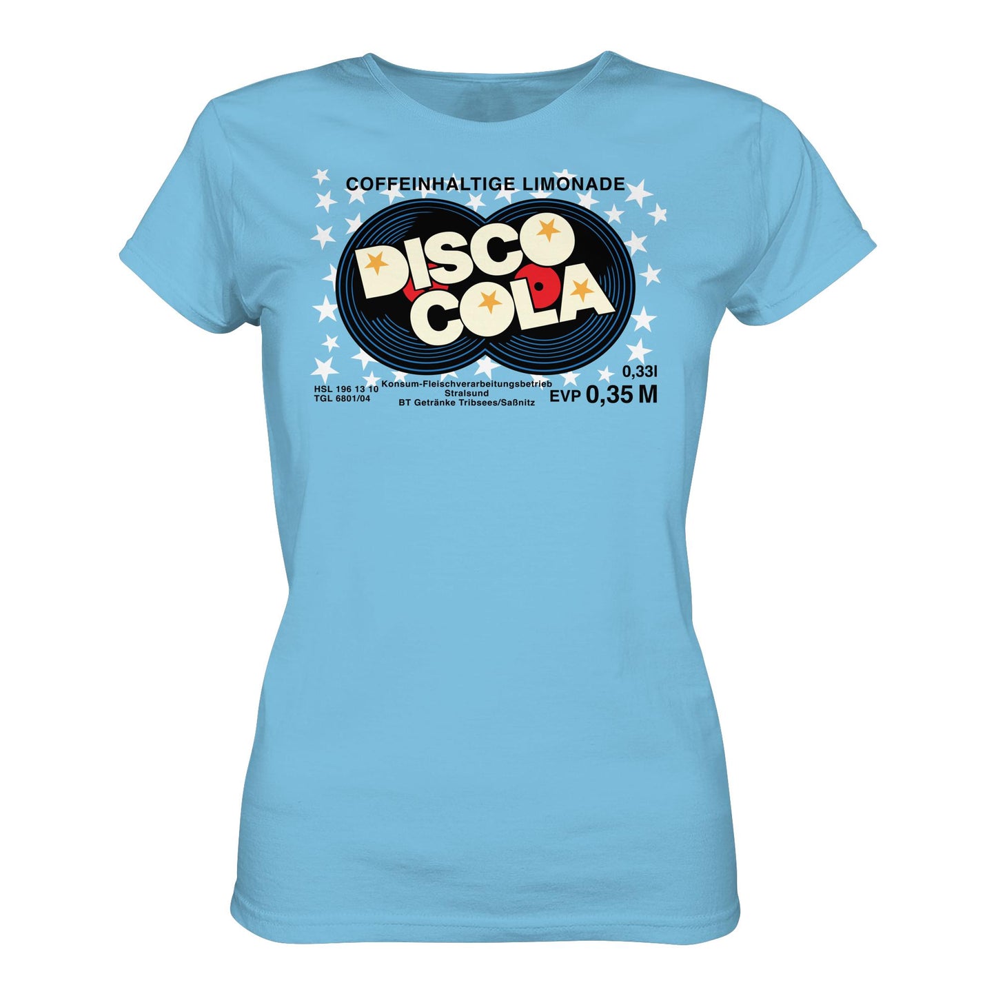 DDR Ostalgie Shirt Mädels • DISCO COLA - ORIGINAL ETIKETT