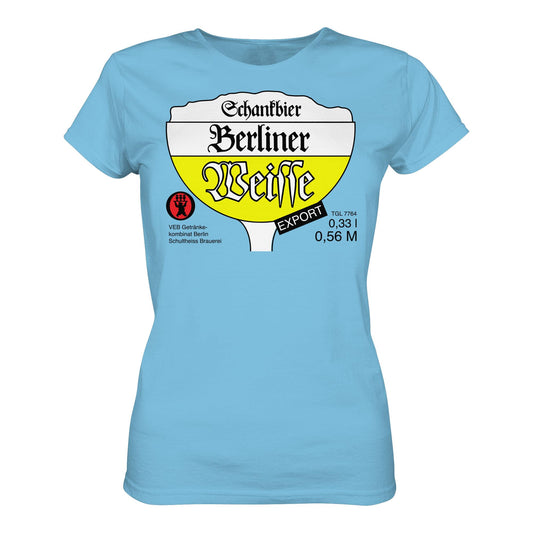 DDR Ostalgie Shirt Mädels • BERLINER WEISSE - VEB GETRÄNKEKOMBINAT BERLIN