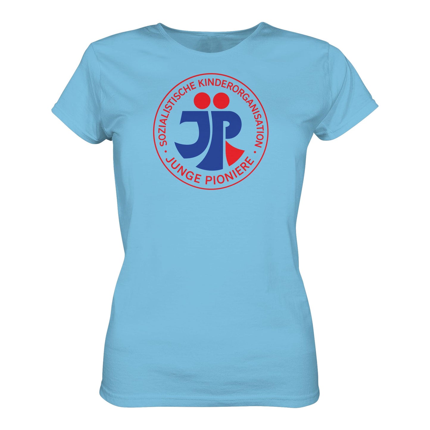 DDR Ostalgie Shirt Mädels • JP - JUNGE PIONIERE (ORIGINAL NICKI-MOTIV)