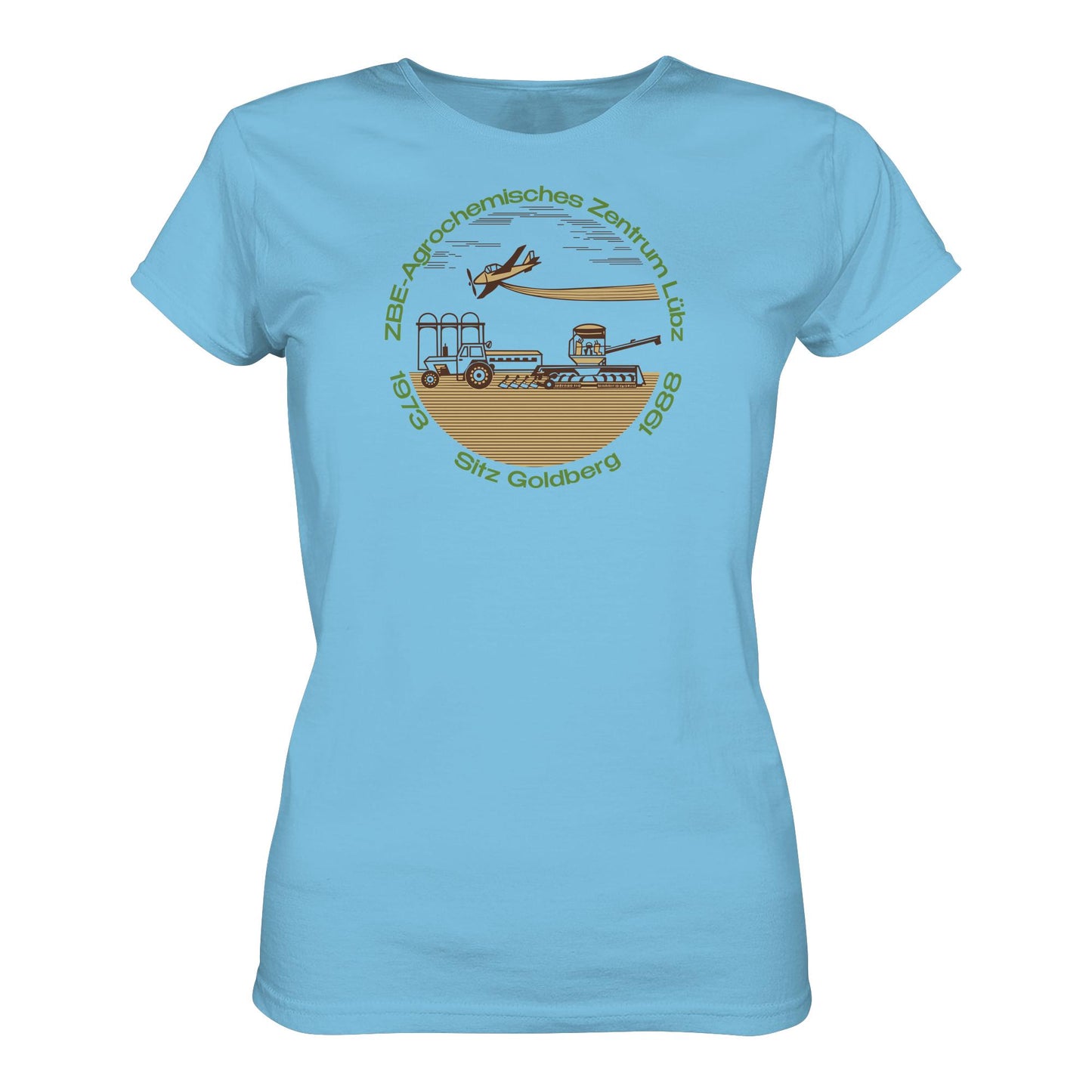 DDR Ostalgie Shirt Mädels • ZBE AGROCHEMISCHES ZENTRUM LÜBZ