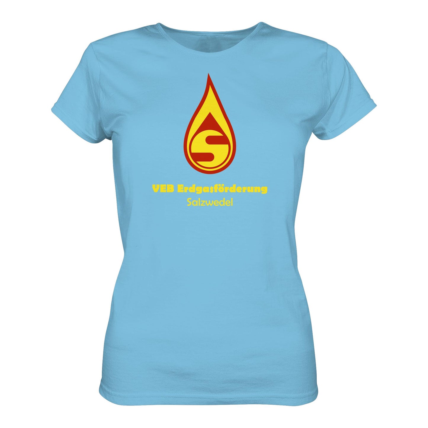 DDR Ostalgie Shirt Mädels • VEB ERDGASFÖRDERUNG SALZWEDEL