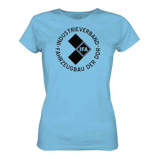 DDR Ostalgie Shirt Mädels • IFA INDUSTRIEVERBAND FAHRZEUGBAU ( LOGO 1970er) - hell