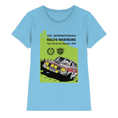 DDR Ostalgie Shirt Mädels • INTERNATIONALE RALLYE WARTBURG - 1978