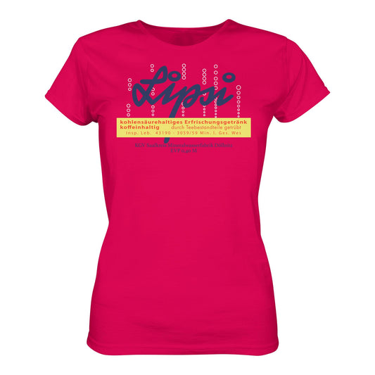 DDR Ostalgie Shirt Mädels • LIPSI ERFRISCHUNGSGETRÄNK - MINERALWASSERFABRIK DÖLLNITZ