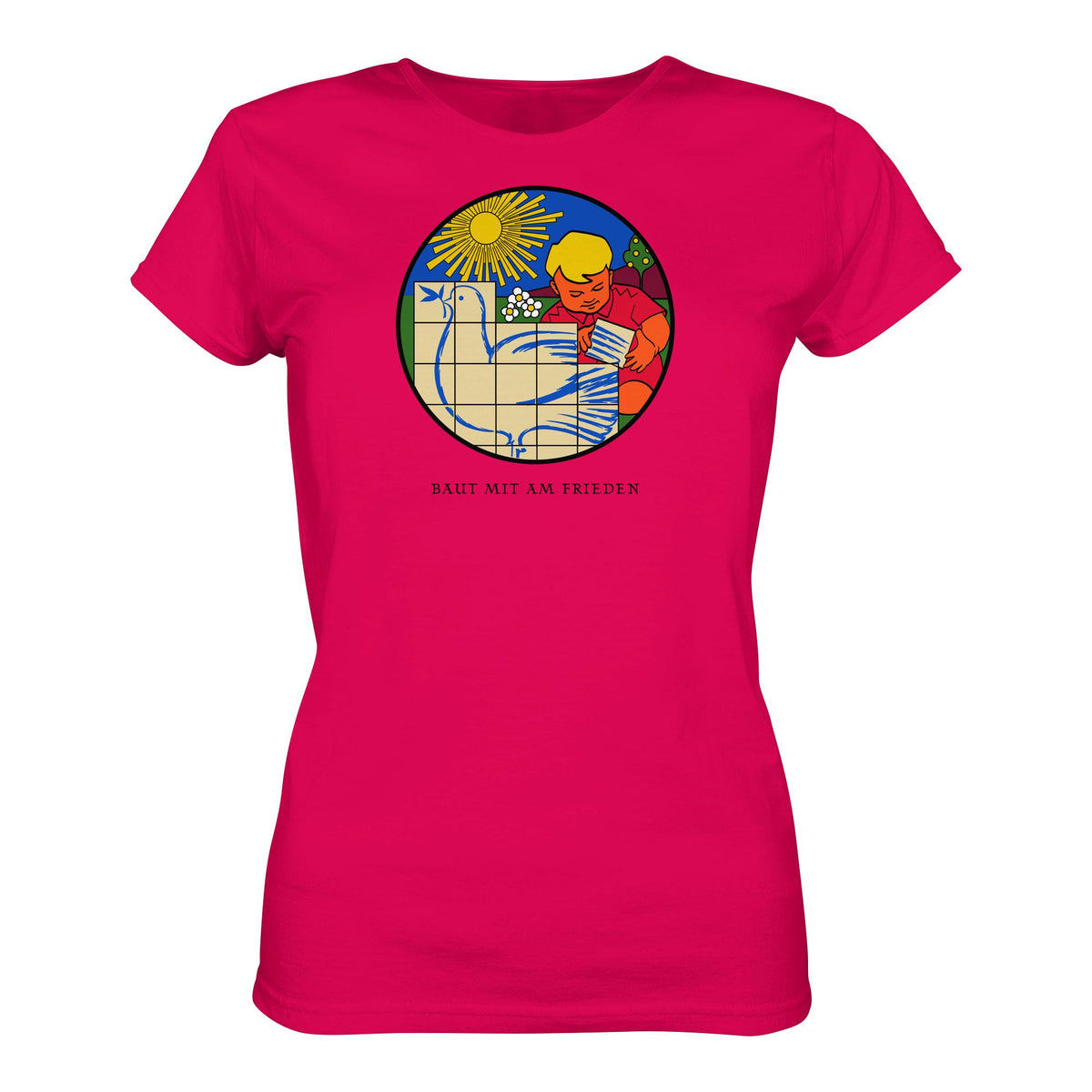 BAUT MIT AM FRIEDEN | DDR Ostalgie Shirt Mädels