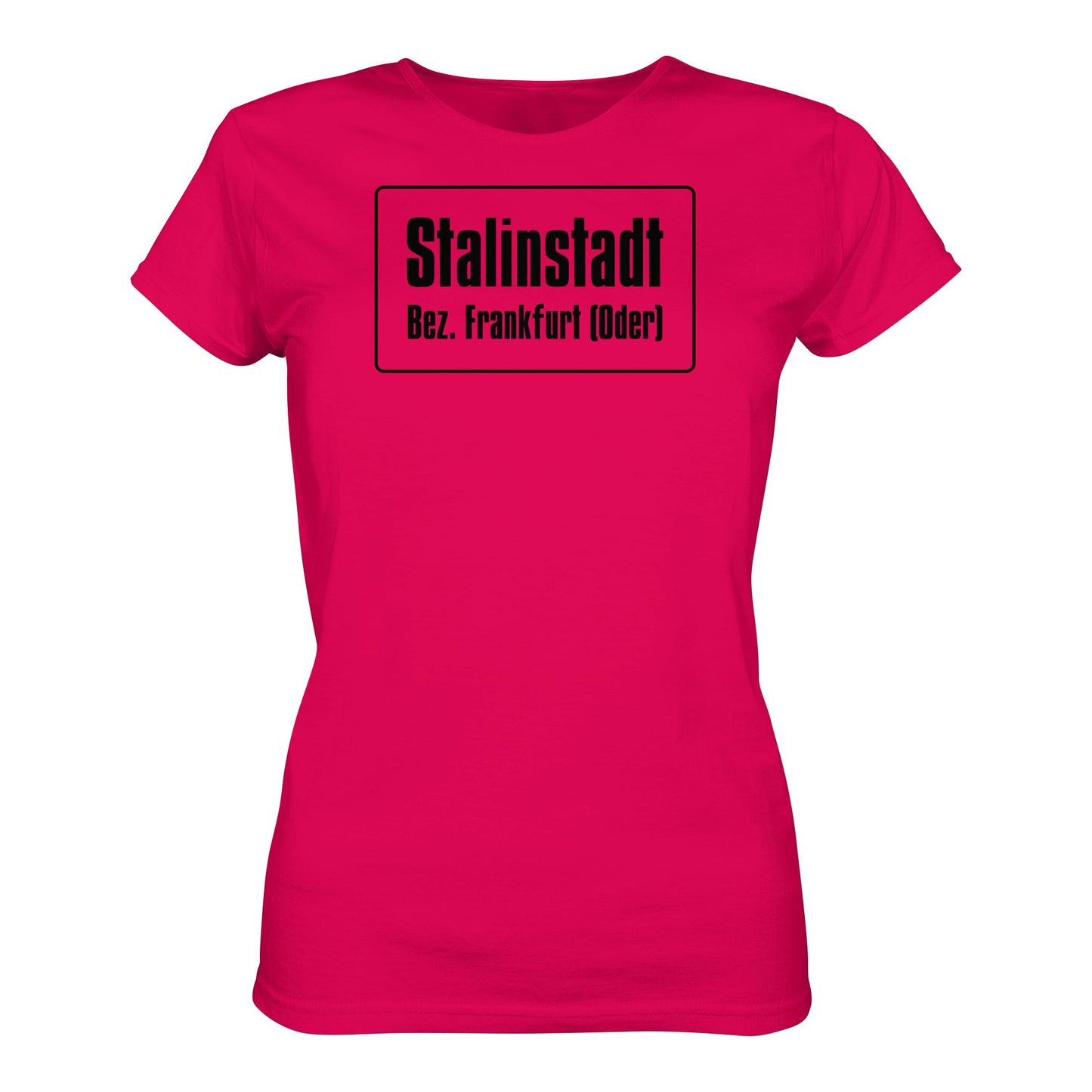 DDR Ostalgie Shirt Mädels • STALINSTADT - EISENHÜTTENKOMBINAT OST EKO (ORIGINAL-SCHILD)