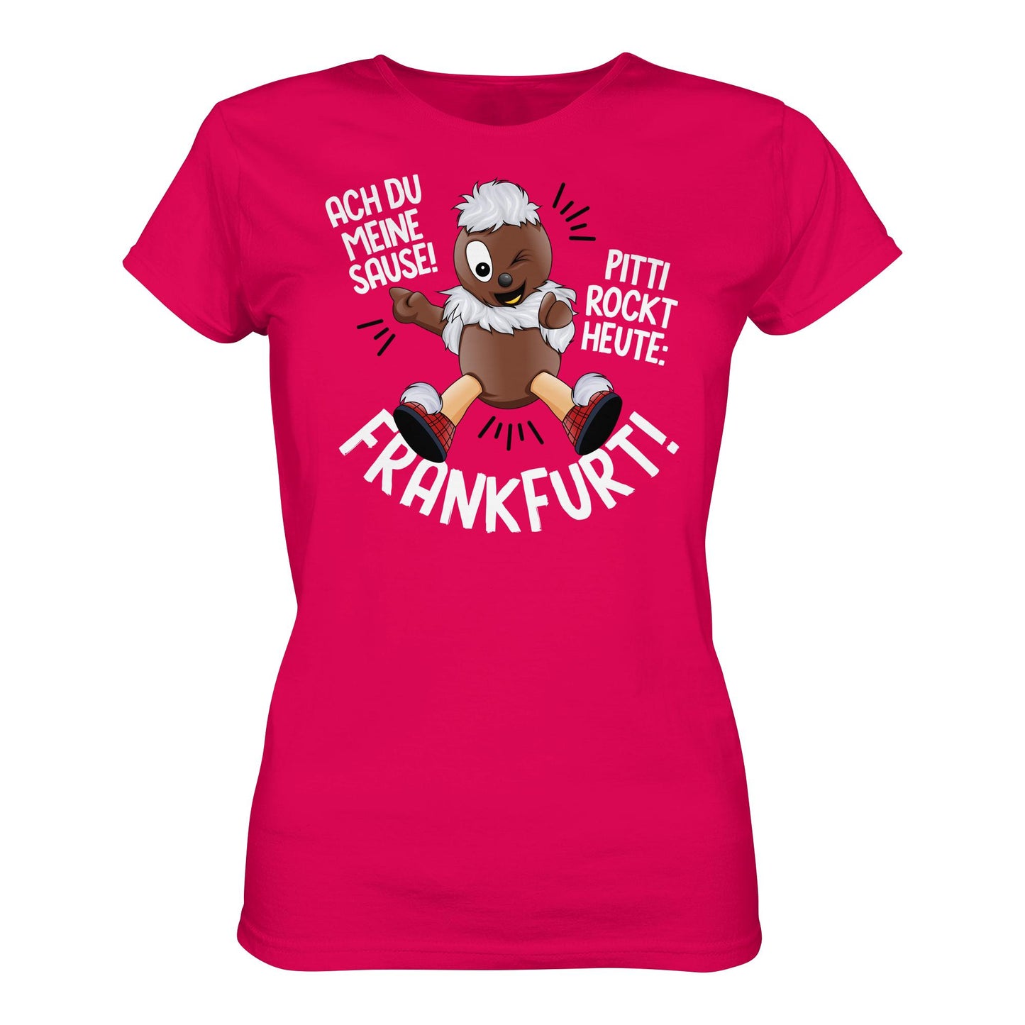 PITTI STADT-NICKI (SHIRT MÄDELS) • PITTI ROCKT HEUTE FRANKFURT!