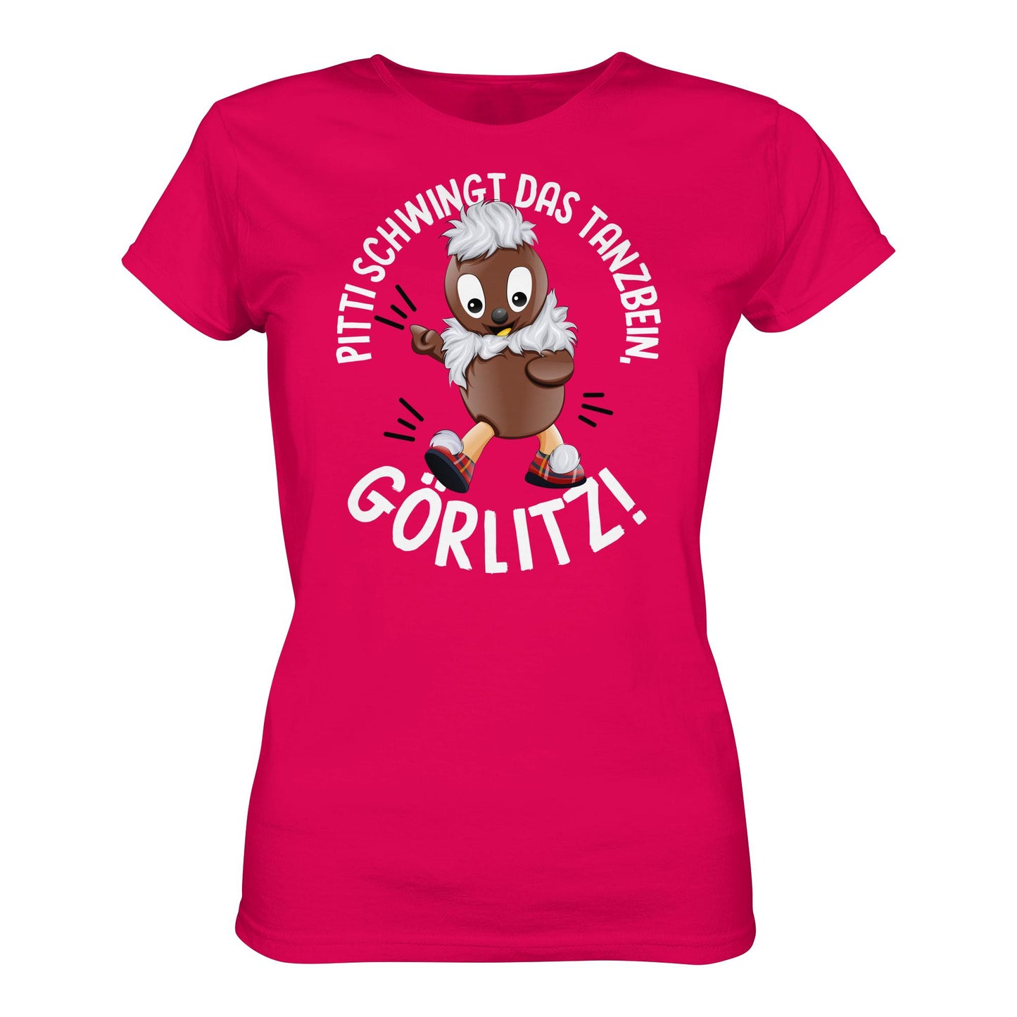 PITTI STADT-NICKI (SHIRT MÄDELS) • PITTI SCHWINGT DAS TANZBEIN, GÖRLITZ!