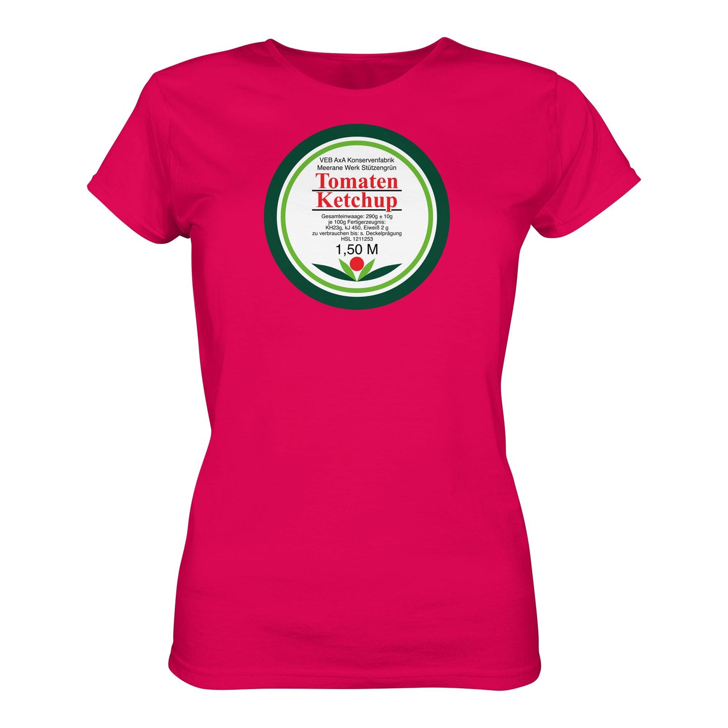 DDR Ostalgie Shirt Mädels • VEB AXA KONSERVEN MEERANE - TOMATEN-KETCHUP