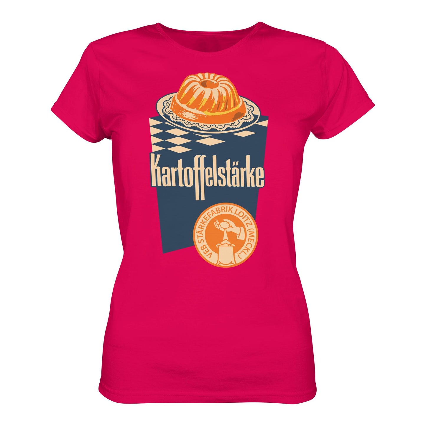 DDR Ostalgie Shirt Mädels • VEB KARTOFFELSTÄRKE - VEB STÄRKEFABRIK LOITZ