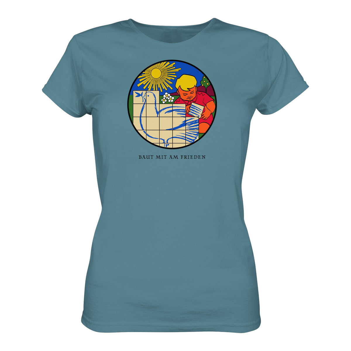 BAUT MIT AM FRIEDEN | DDR Ostalgie Shirt Mädels