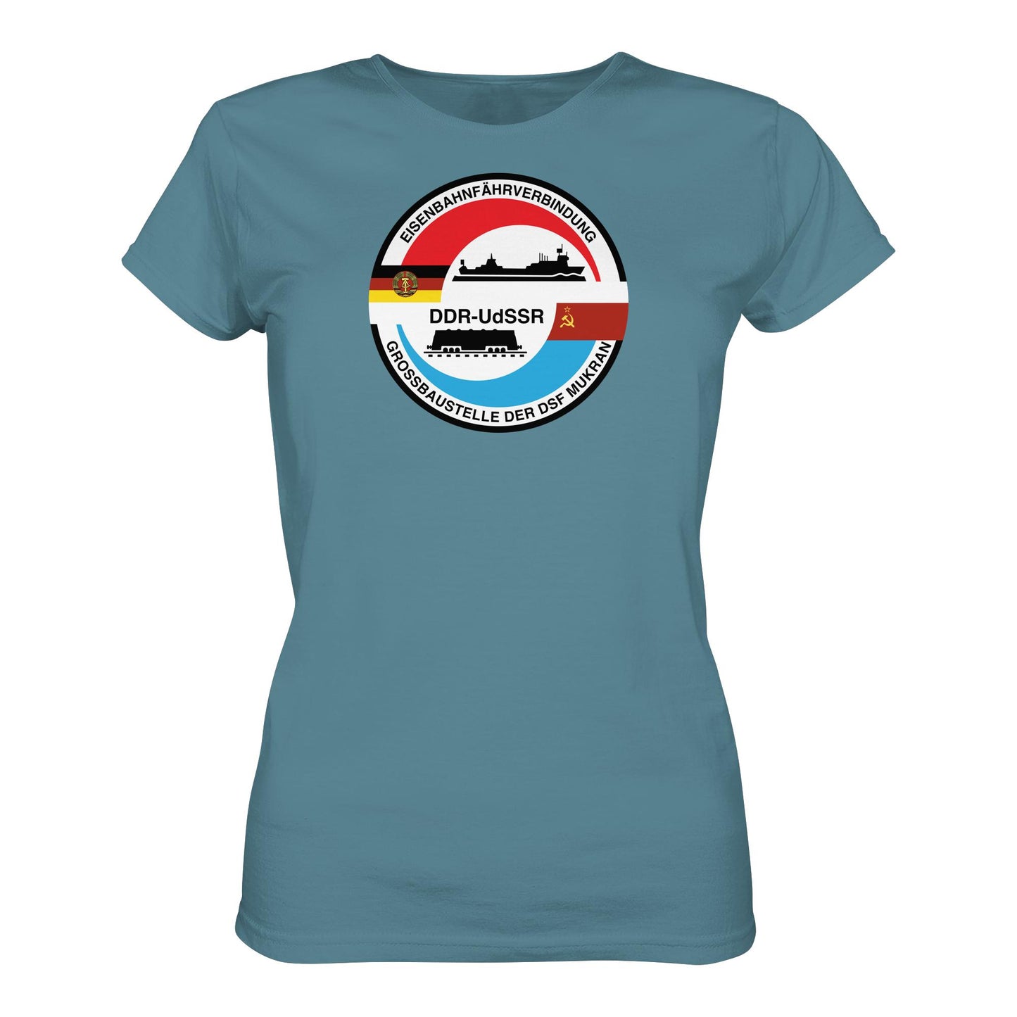 DDR Ostalgie Shirt Mädels • GROSSBAUSTELLE DER DSF MUKRAN