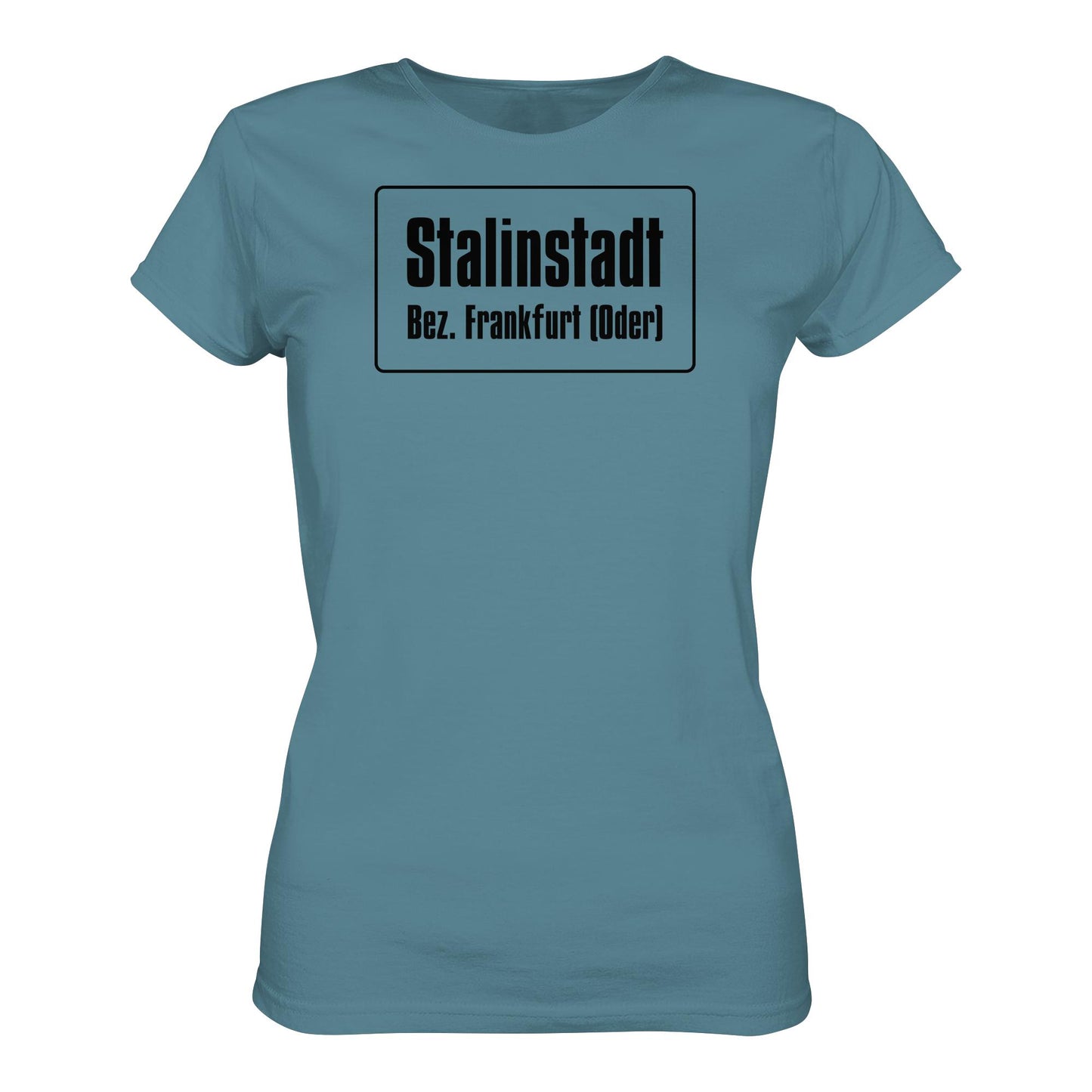 DDR Ostalgie Shirt Mädels • STALINSTADT - EISENHÜTTENKOMBINAT OST EKO (ORIGINAL-SCHILD)