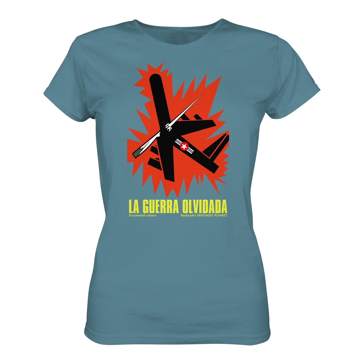 DDR Ostalgie Shirt Mädels • KUBA - LA GUERRA OLVIDADA (ORIGINAL POSTER)