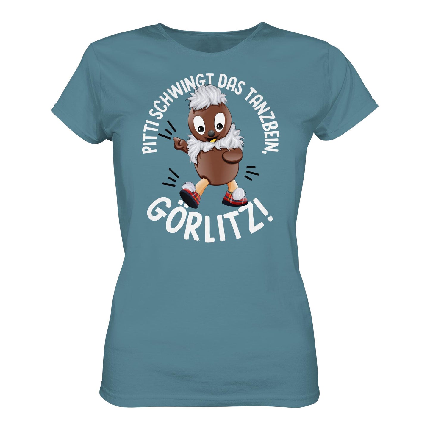 PITTI STADT-NICKI (SHIRT MÄDELS) • PITTI SCHWINGT DAS TANZBEIN, GÖRLITZ!