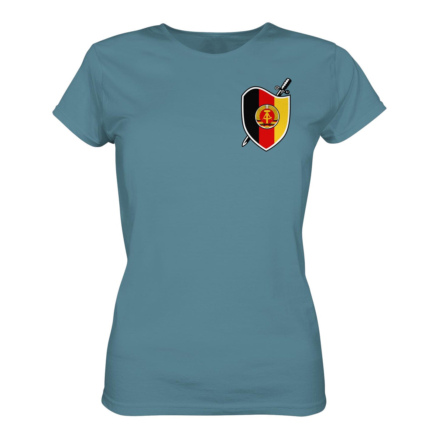 DDR Ostalgie Shirt Mädels • SIGNÉ STAATSSICHERHEIT (BRUST)