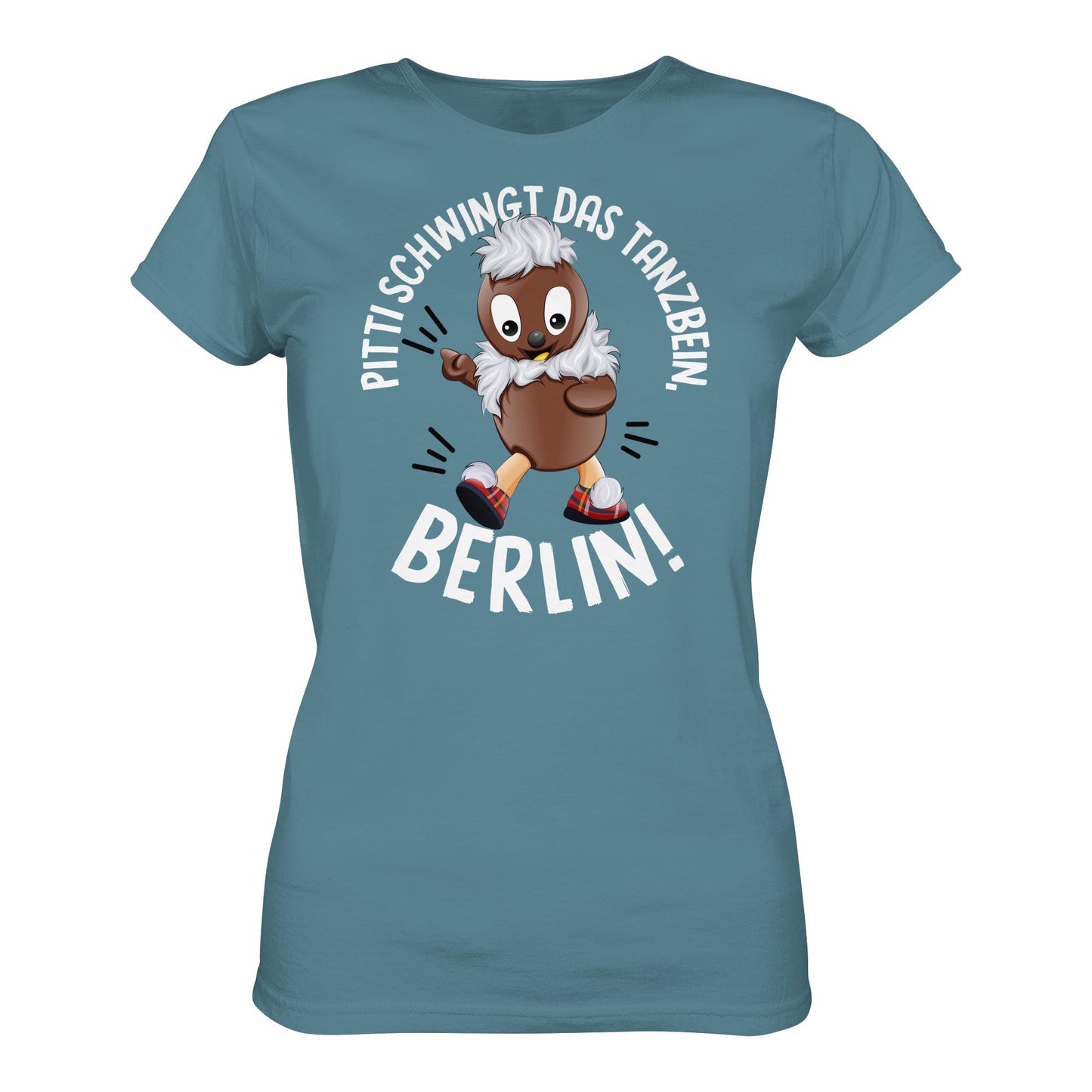 PITTI STADT-NICKI (SHIRT MÄDELS) • PITTI SCHWINGT DAS TANZBEIN, BERLIN!