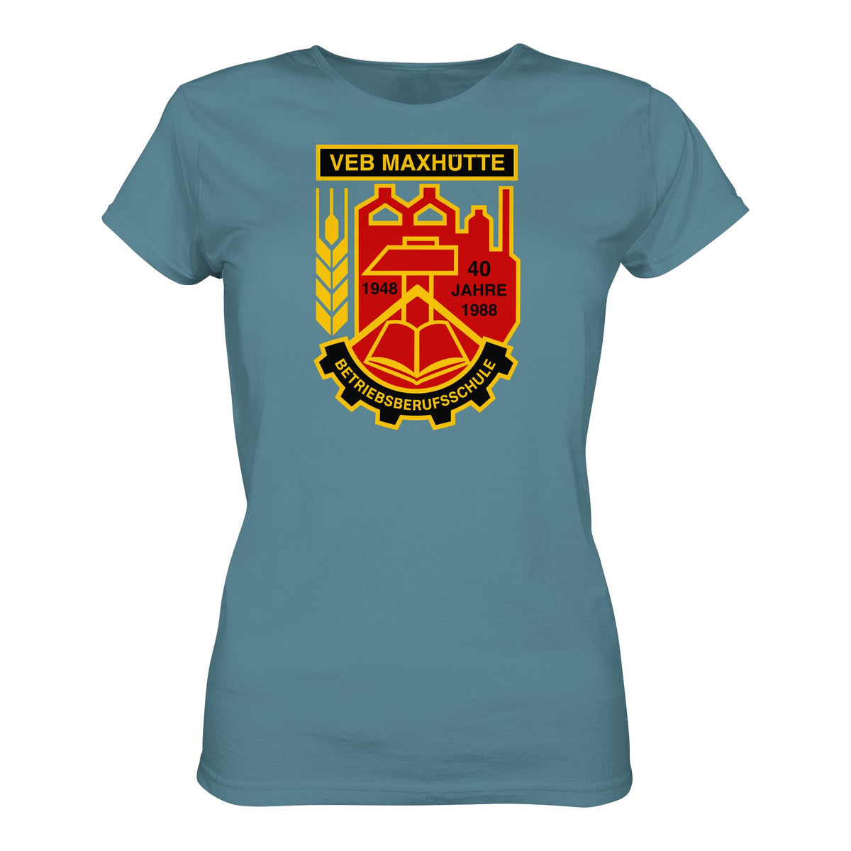VEB MAXHÜTTE - BETRIEBSBERUFSSCHULE | DDR Ostalgie Shirt Mädels