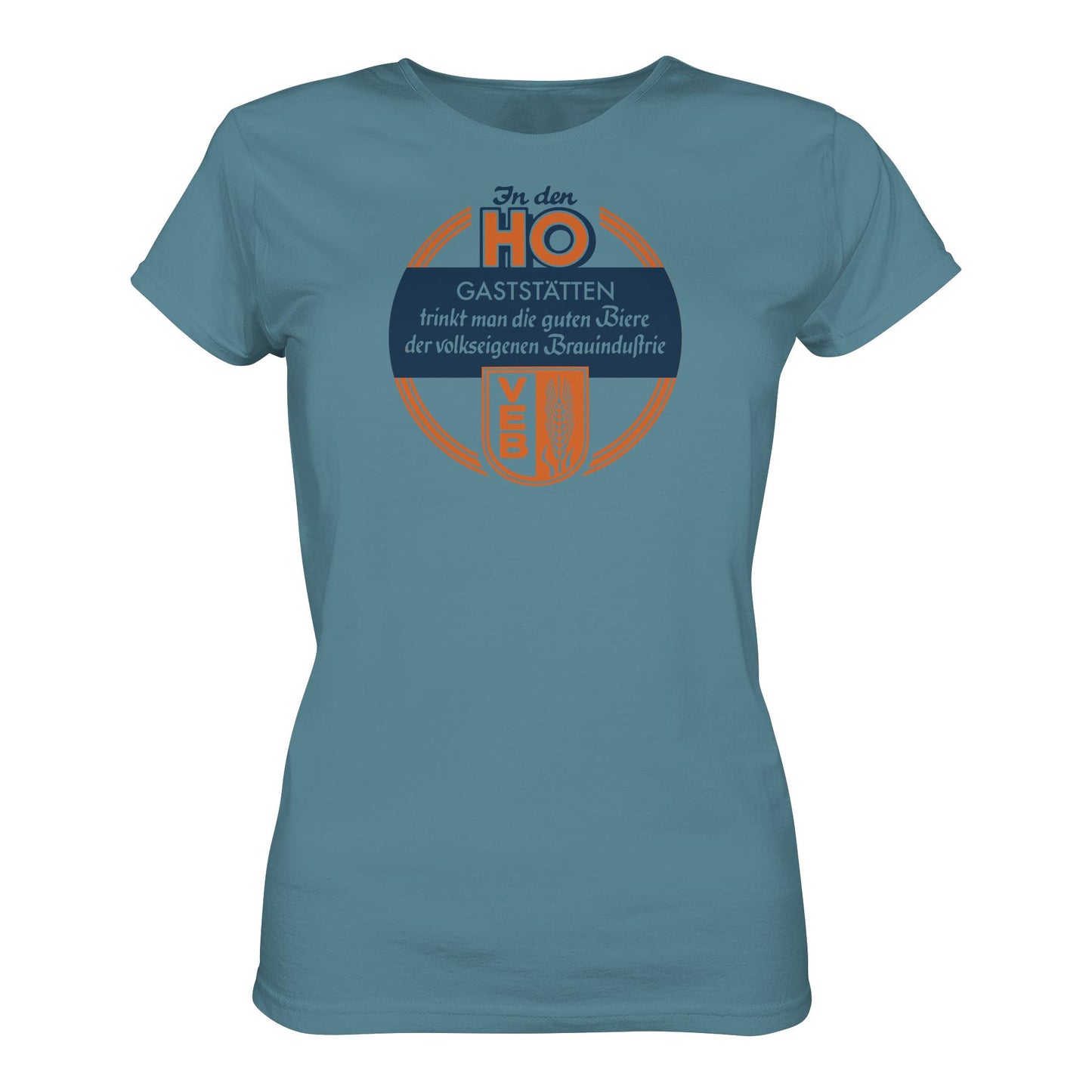 DDR Ostalgie Shirt Mädels • HO - VOLKSEIGENE BRAUINDUSTRIE