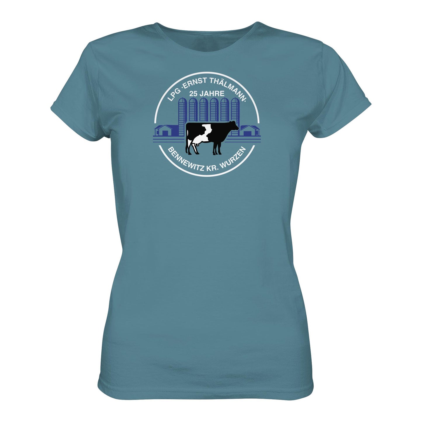 DDR Ostalgie Shirt Mädels • LPG ERNST THÄLMANN BENNEWITZ - WURZEN