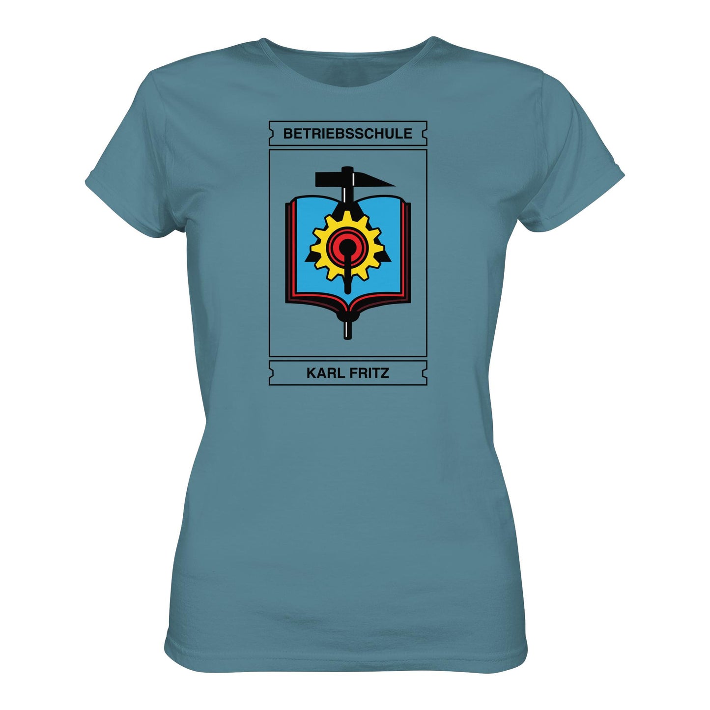 DDR Ostalgie Shirt Mädels • BETRIEBSSCHULE KARL FRITZ WISMAR