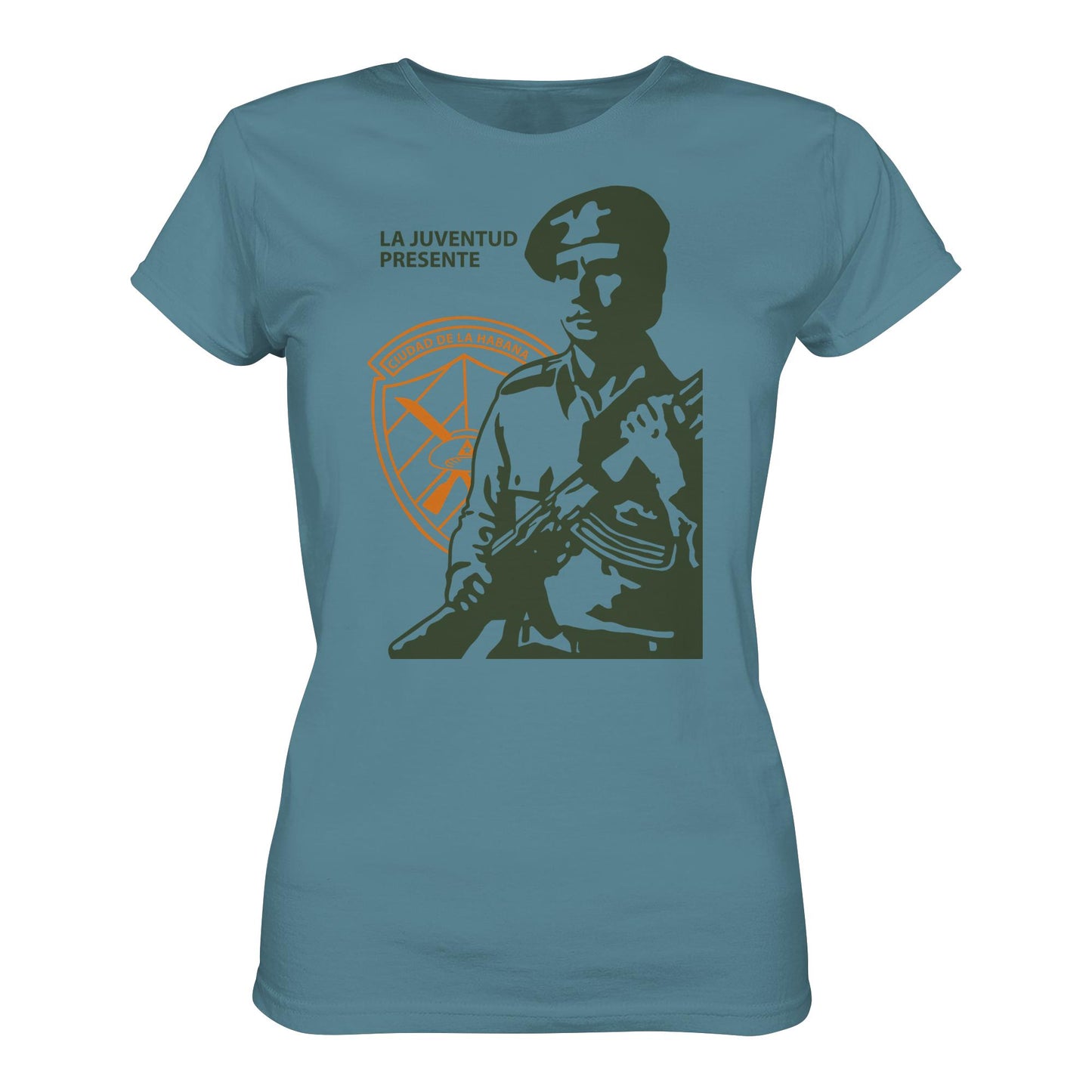 DDR Ostalgie Shirt Mädels • LA JUVENTUD PRESENTE CIUDAD DE LA HABANA (DIE JUGEND HAVANNAS IST AKTIV)