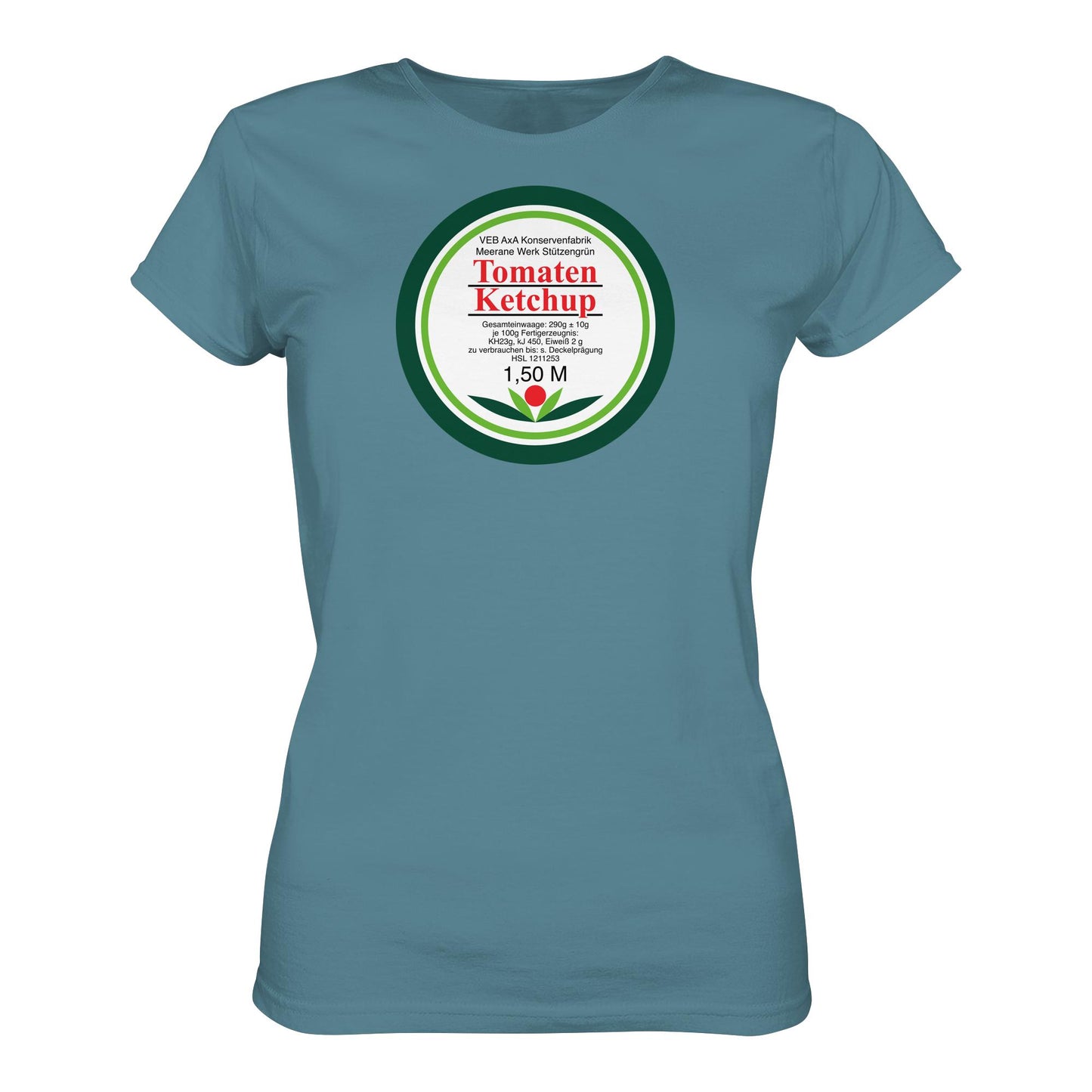 DDR Ostalgie Shirt Mädels • VEB AXA KONSERVEN MEERANE - TOMATEN-KETCHUP