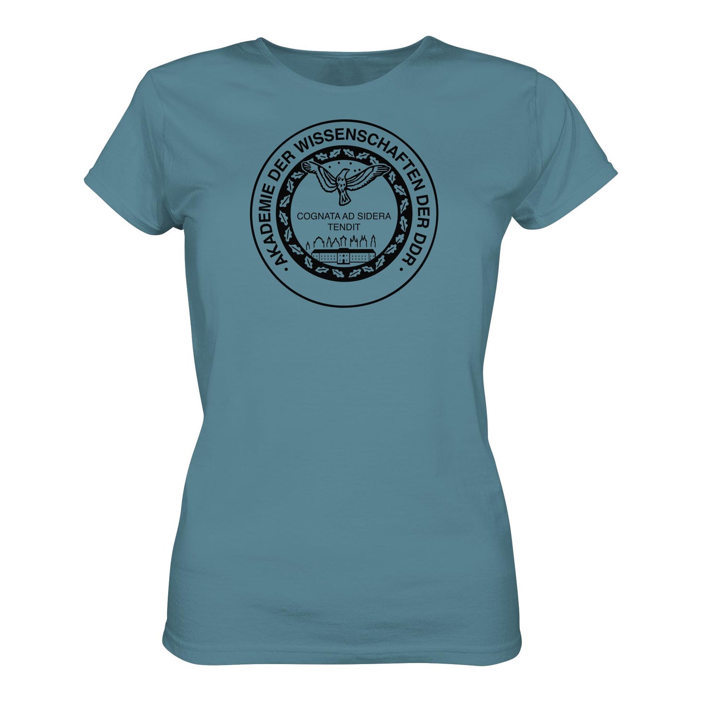 DDR Ostalgie Shirt Mädels • AKADEMIE DER WISSENSCHAFTEN DER DDR