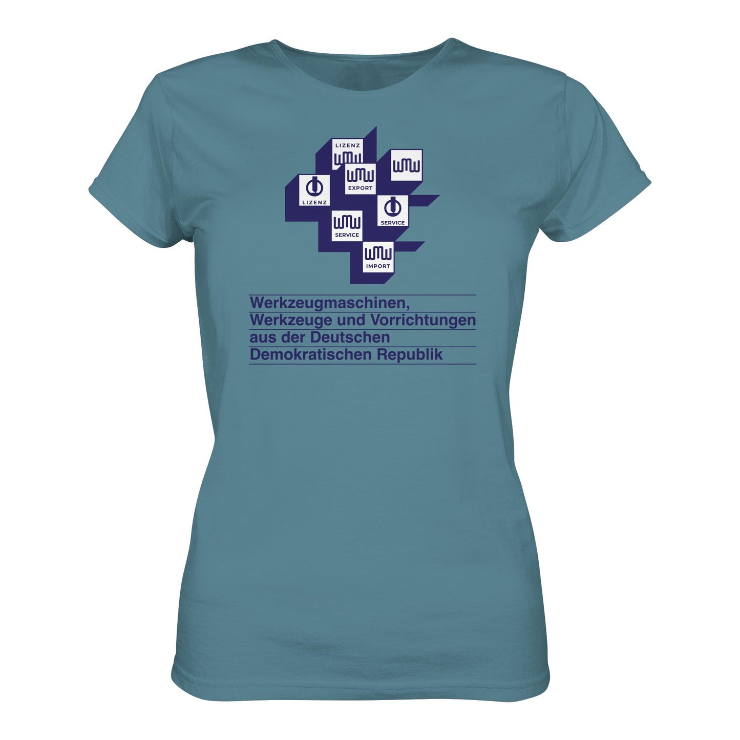 DDR Ostalgie Shirt Mädels • WMW WERKZEUGMASCHINEN DER DDR