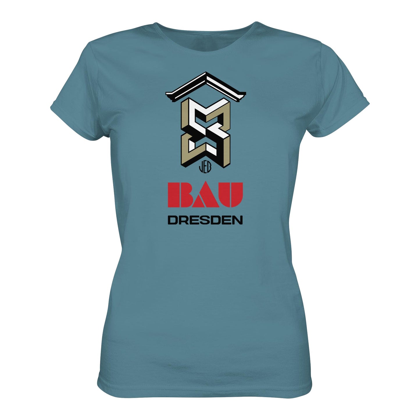 DDR Ostalgie Shirt Mädels • VEB BAU DRESDEN