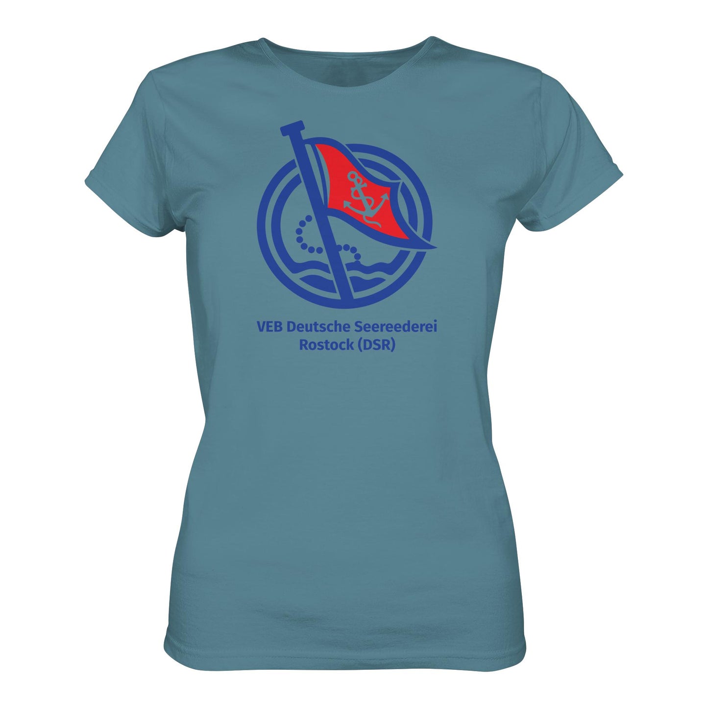 DDR Ostalgie Shirt Mädels • VEB DEUTSCHE SEEREEDEREI ROSTOCK (DSR)