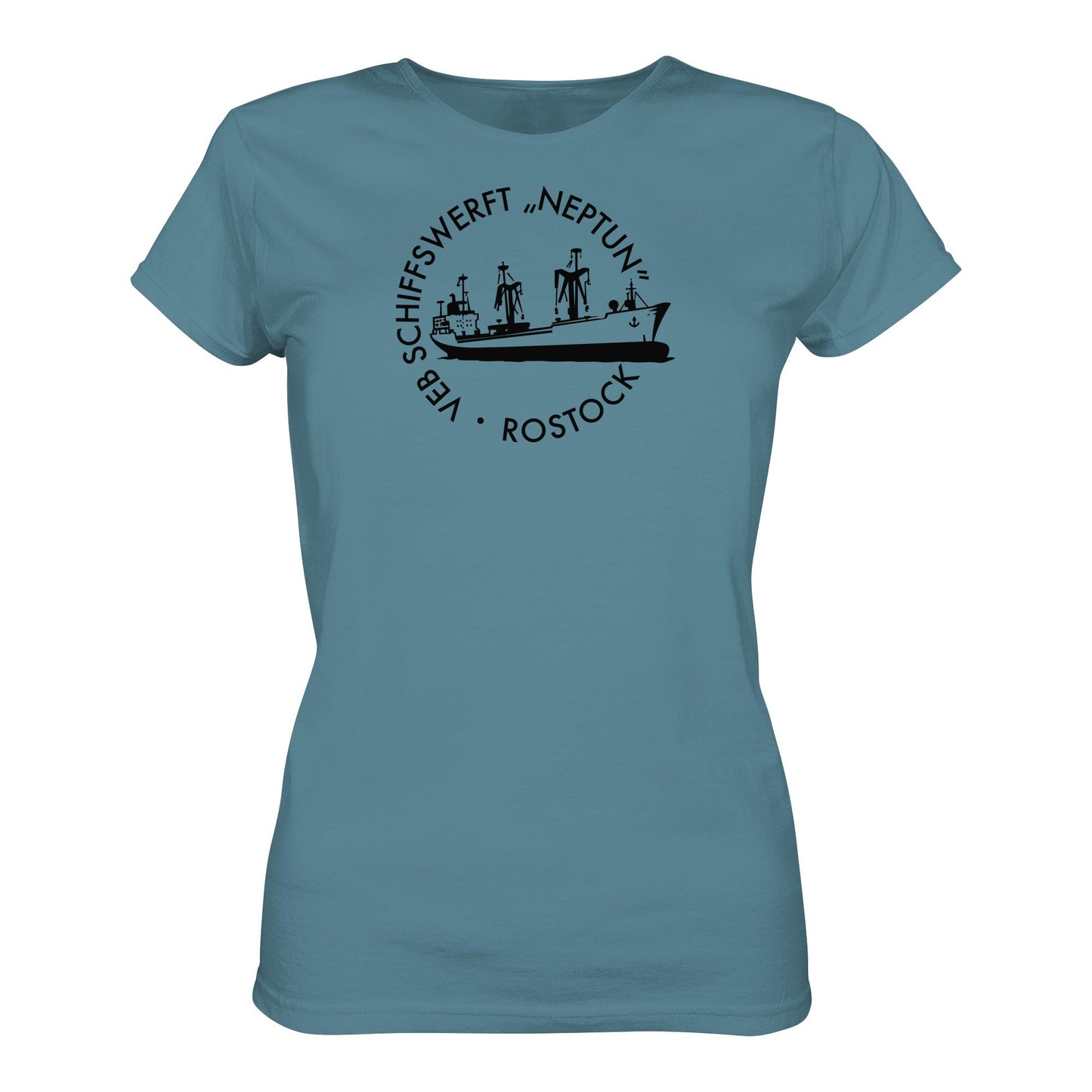 DDR Ostalgie Shirt Mädels • VEB SCHIFFSWERFT NEPTUN ROSTOCK