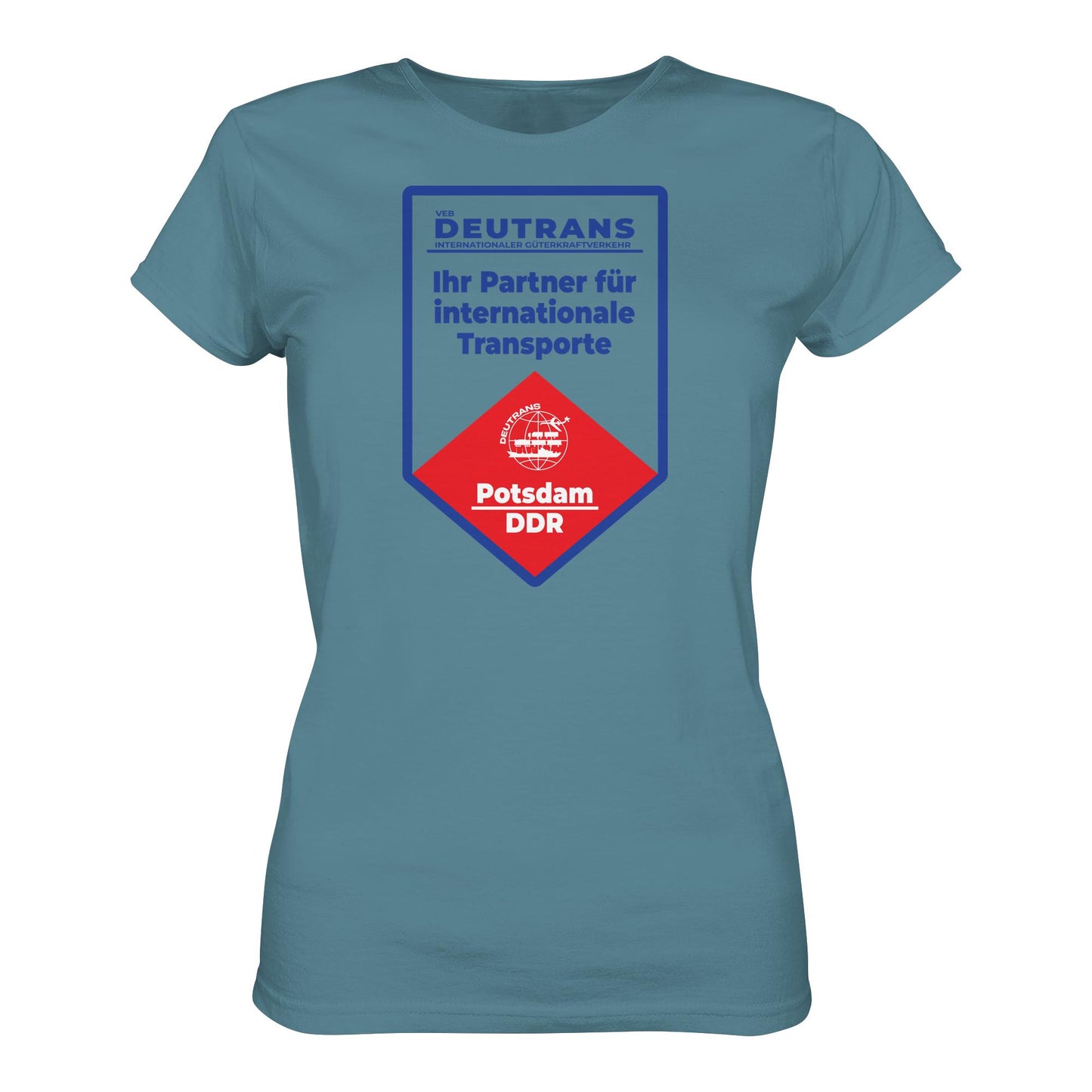 DDR Ostalgie Shirt Mädels • VEB DEUTRANS - POTSDAM