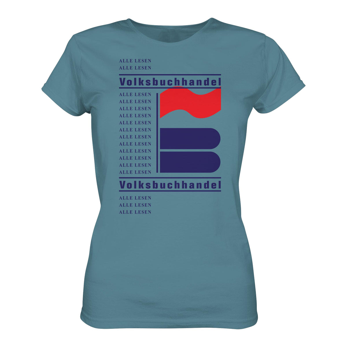 VOLKSBUCHHANDEL DER DDR | DDR Ostalgie Shirt Mädels