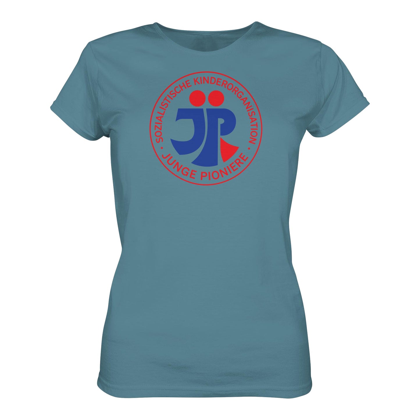DDR Ostalgie Shirt Mädels • JP - JUNGE PIONIERE (ORIGINAL NICKI-MOTIV)