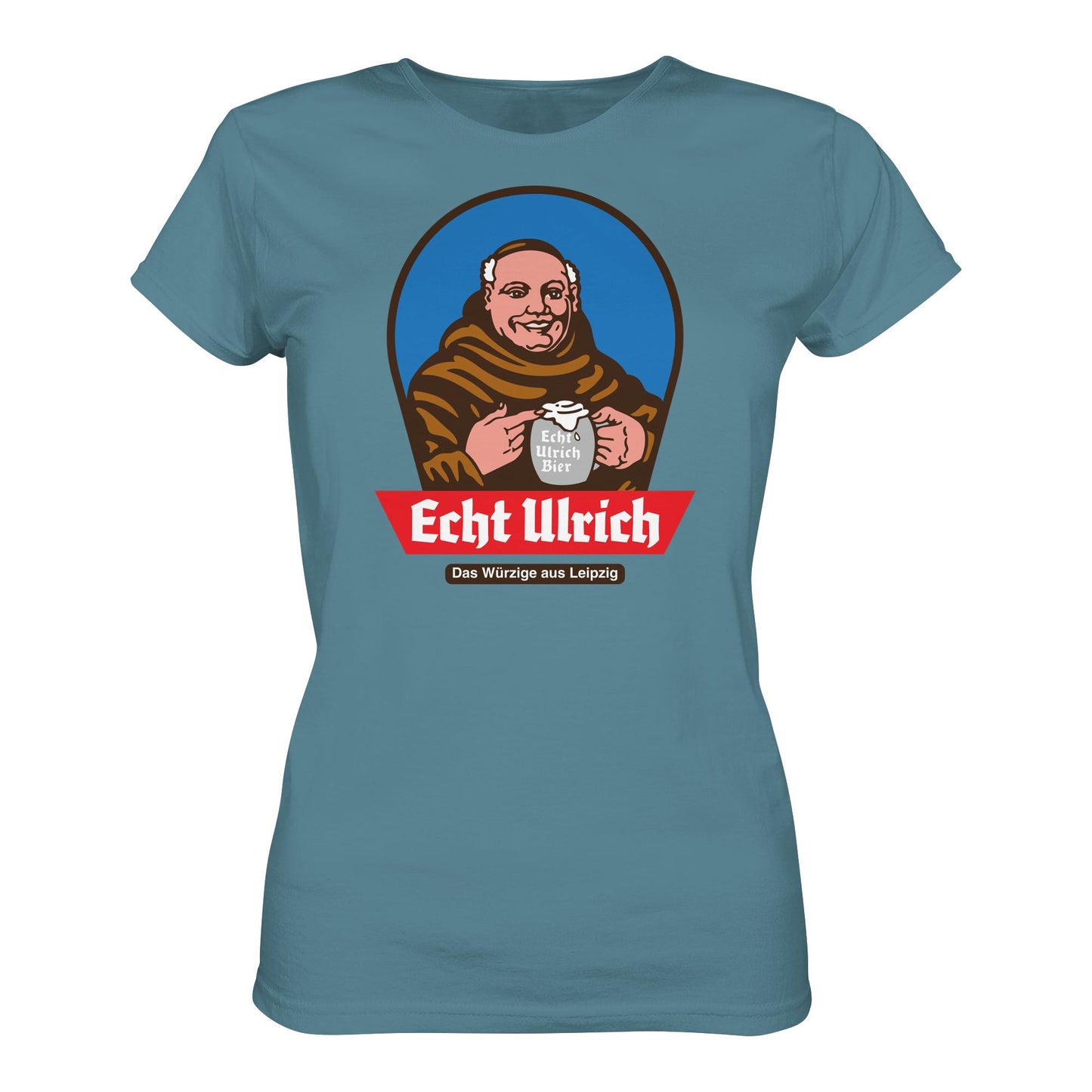 DDR Ostalgie Shirt Mädels • ECHT ULRICH BIER LEIPZIG