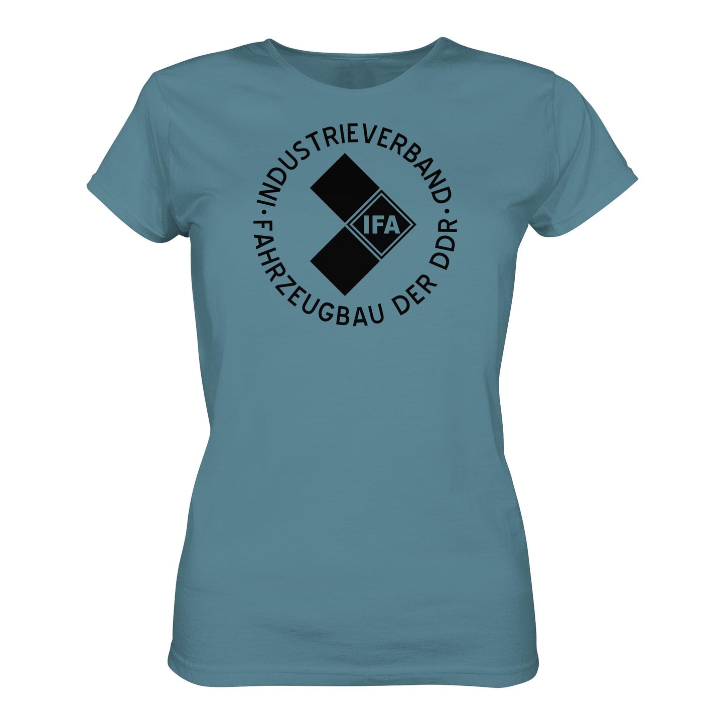 DDR Ostalgie Shirt Mädels • IFA INDUSTRIEVERBAND FAHRZEUGBAU ( LOGO 1970er) - hell