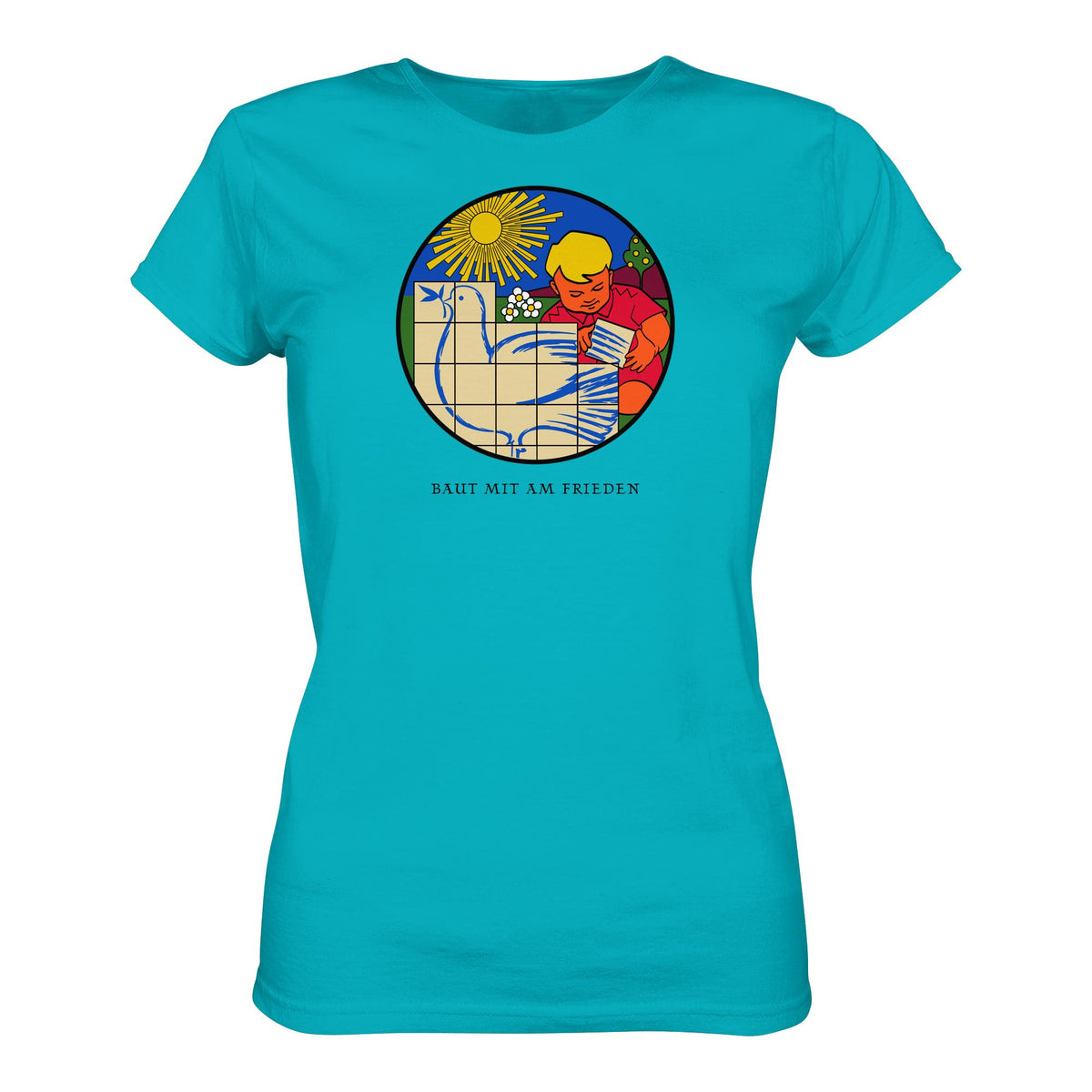 BAUT MIT AM FRIEDEN | DDR Ostalgie Shirt Mädels