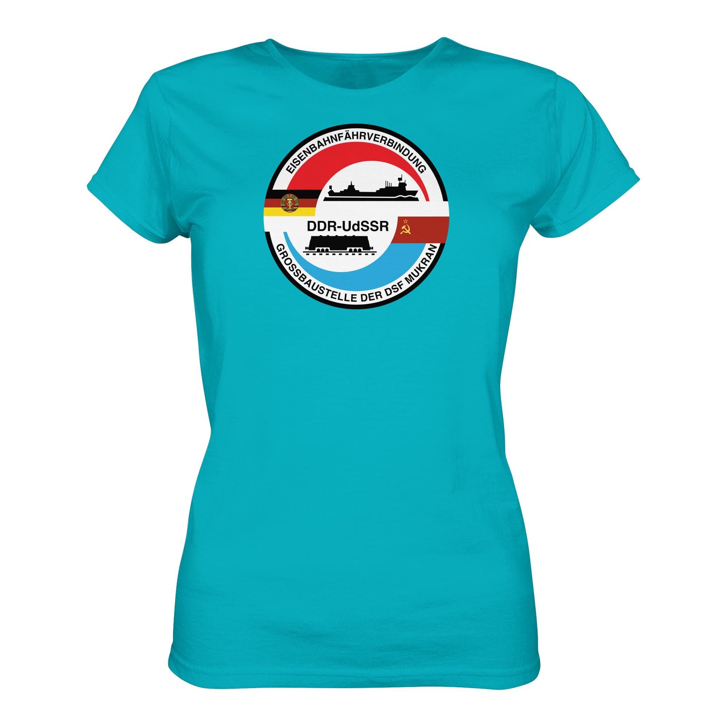 DDR Ostalgie Shirt Mädels • GROSSBAUSTELLE DER DSF MUKRAN