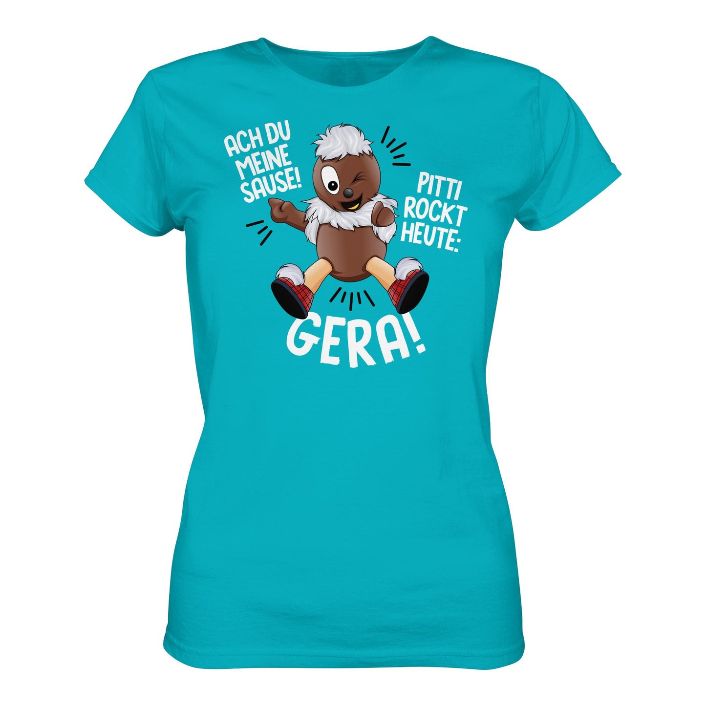 PITTI STADT-NICKI (SHIRT MÄDELS) • PITTI ROCKT HEUTE GERA!