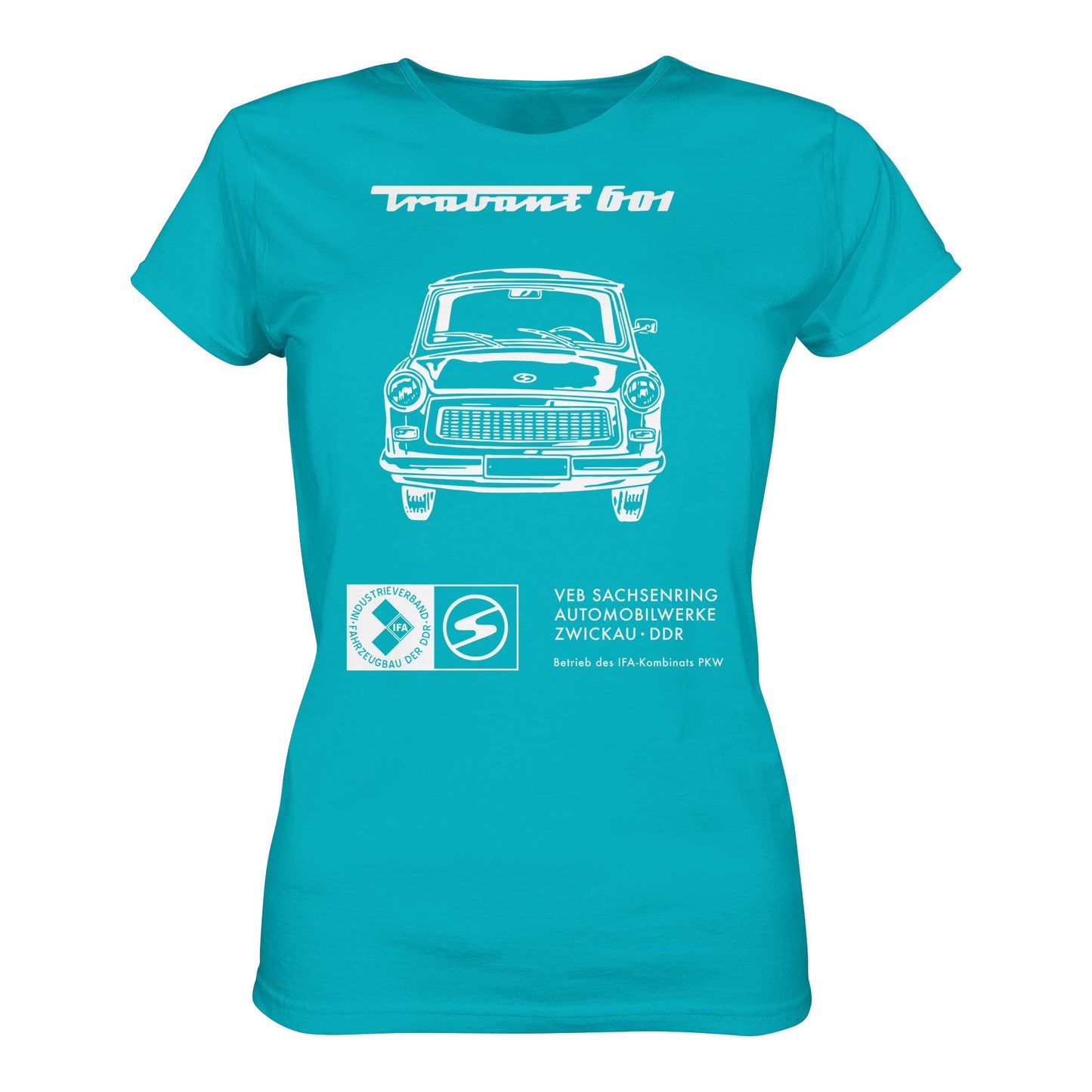 DDR Ostalgie Shirt Mädels • TRABANT 601 (ORIGINAL TITEL BETRIEBSANLEITUNG)