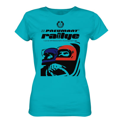 DDR Ostalgie Shirt Mädels • 22. PNEUMANT RALLYE 1982 (ORIGINAL DDR-PLAKAT)