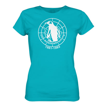DDR Ostalgie Shirt Mädels • ANTARKTISFORSCHUNG DER DDR - 1981-1983, POSTSTEMPEL